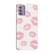 Чохол з розовим принтом для Nokia G42 (Рожеві губи)