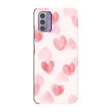 Чехол с розовым рисунком для Nokia G42