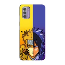 Купить Чехлы на телефон с принтом Anime для Нокиа Джи 42 – Naruto Vs Sasuke