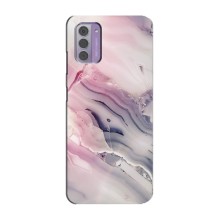 Мраморний чехол на Nokia G42 (VPrint) (Пурпурний Мрамор)