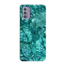 Мраморний чехол на Nokia G42 (VPrint) (Зелений мрамор)