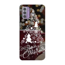 Різдвяні Чохли для Nokia G42 (VPrint) (Ялинка яскрава)