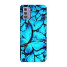 Силіконовий бампер з картинкою звірів для Nokia G42 (Крила метеликів)