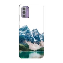 Силіконовий чохол з КАРТИНКАМИ літо для Nokia G42 (AlphaPrint) (Гори)