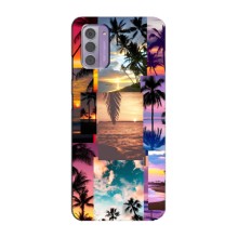 Силіконовий чохол з КАРТИНКАМИ літо для Nokia G42 (AlphaPrint) (Літня відпустка)