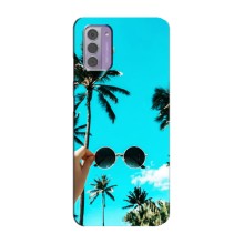Силіконовий чохол з КАРТИНКАМИ літо для Nokia G42 (AlphaPrint) (Погляд літо)