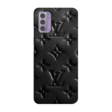 Текстурный Чехол Louis Vuitton для Нокиа Джи 42 – Черный ЛВ
