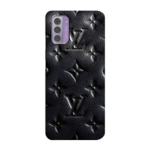 Текстурний Чохол Louis Vuitton для Нокіа Джи 42 (Чорний ЛВ)