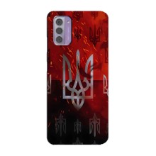 Украинские Чехлы для Nokia G42 с картинкой УПА (AlphaPrint) (ГЕРБ УПА)