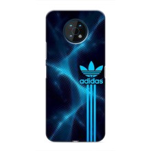 Чохли Адидас для Nokia G50 (AlphaPrint) (Синій Адідас)