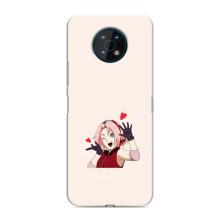 Чехлы Персонажи Аниме Наруто для Nokia G50 (AlphaPrint)