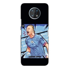 Чехлы с принтом для Nokia G50 Футболист – гол Эрлинг Холланд