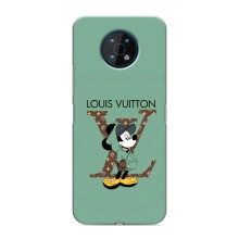 Чехлы Луи Витон для Nokia G50 (AlphaPrint - LOUIS VUITTON) (Микки Маус LV)