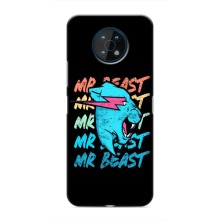 Чехлы Мистер Бист для Нокиа G50 (logo Mr beast)