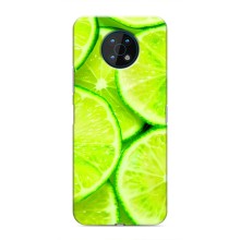 Чехлы с Фруктами для Nokia G50 (VPrint) (Лайм)