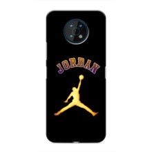 Чехлы для Nokia G50 - с картинкой JORDAN (AlphaPrint) (Jordan Gold)