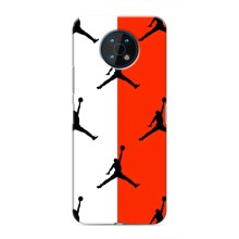 Чехлы для Nokia G50 - с картинкой JORDAN (AlphaPrint) (Лого Джордан)