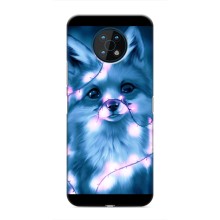 Чехлы с картинкой Лисички для Nokia G50 (VPrint) (Яркая лисичка)