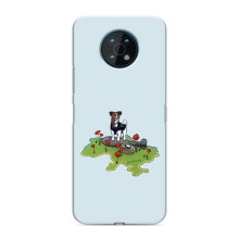 Чехлы с картинкой собаки Патрон для Nokia G50 (AlphaPrint) (Сапер Пес)
