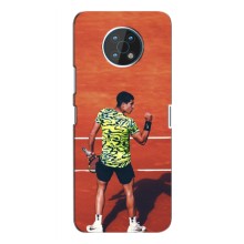 Чехлы с принтом Спортивная тематика для Nokia G50 – Алькарас Теннисист