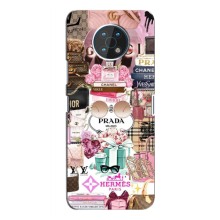 Чехол (Dior, Prada, YSL, Chanel) для Nokia G50 (Бренды)