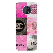 Чохол (Dior, Prada, YSL, Chanel) для Nokia G50 (Модніца)