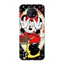 Чехол Disney Mouse Nokia G50 (PREMIUMPrint) (Минни peace)