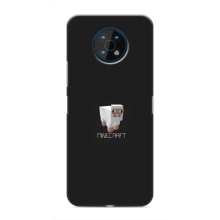 Чехол Майнкрафт на Nokia G50 (AlphaPrint) Minecraft (Овечка Майнкрафт)