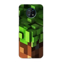 Чехол Майнкрафт на Nokia G50 (AlphaPrint) Minecraft (текстура Майнкрафт)