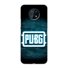 Чехол PUBG для Нокиа G50 (AlphaPrint) (Лого PUBG)