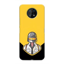 Чехол PUBG для Нокиа G50 (AlphaPrint) (Пабг в шлеме)