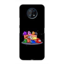 Чехол Амонг Ас для Nokia G50 (AlphaPrint) (Амонг-ас)