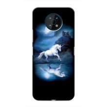 Чехол для Нокиа G50 - (Единорожки - Новинки) (AlphaPrint) (Единорог)