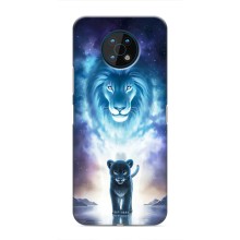 Чехол со Львом для Nokia G50 (VPrint) (Маленький лев)