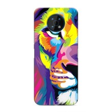 Чехол со Львом для Nokia G50 (VPrint) (Яркий Лев)