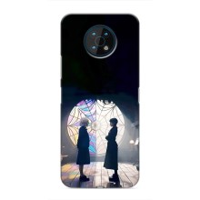 Чехлы Венсдей на Nokia G50 Уэнсдей (AlphaPrint) (Уэнздей и Инид)