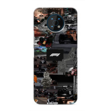 Чехол Формула1 на Nokia G50 – Коллаж Ф1