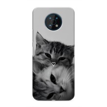 Чохол з малюнком кіт на Nokia G50 (Пара котів)