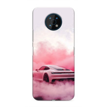 Чохол з авто Порше для Nokia G50 – Рожевий Порше