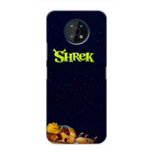 Чехол с мультфильмом Шрек на Nokia G50 – Шрек лого