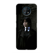 Чехол с дизайном Венздей 2 на Nokia G50 – Уэнсдей в костюме