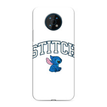 Чехол с принтом Стич на Nokia G50 – Стич лого