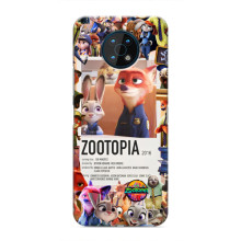 Чехол Зоотрополіс на Nokia G50 – Коллаж Зоо