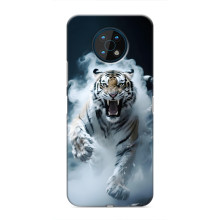 Чехол с картинкой «Хищники» для Nokia G50 (Тигр)