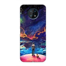 Космические Чехлы для Нокиа G50 (VPrint) (Галактический вид)