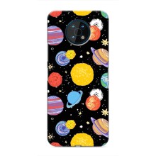 Космические Чехлы для Нокиа G50 (VPrint) (Рисованные планеты)