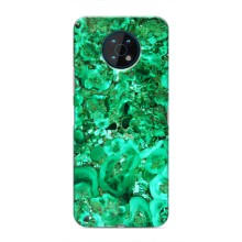 Мраморний чехол на Nokia G50 (VPrint) (Салатовий Мрамор)