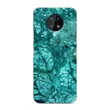 Мраморний чехол на Nokia G50 (VPrint) (Зелений мрамор)