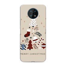 Рождественские Чехлы для Nokia G50 (VPrint) (Merry Christmas)