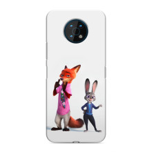 Силіконовий чохол з принтом Зоотрополіс для Nokia G50 – Джуді і Нік